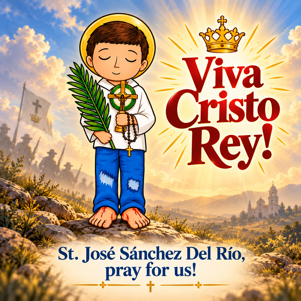 St. José Sánchez del Río Catholic Saint Magnet – SharingJoys